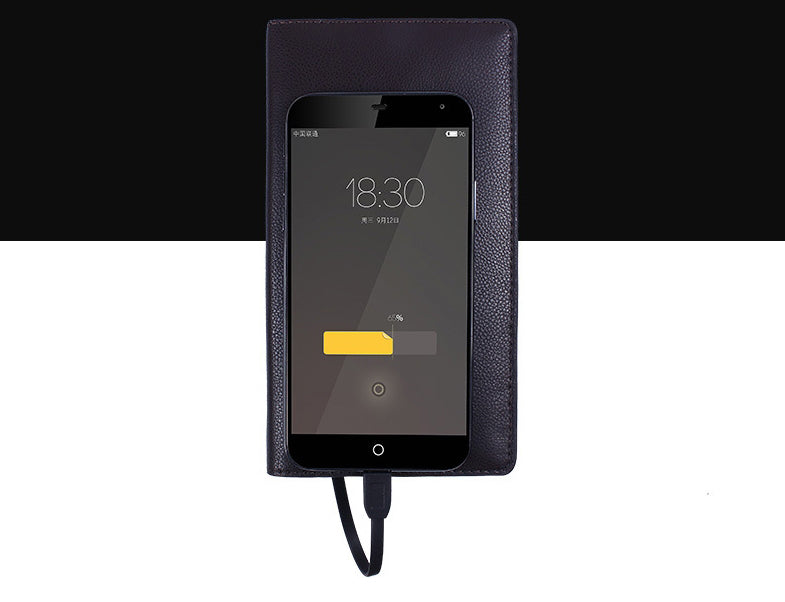 Avelena | 3-in-1 Unglaublich Praktische Geldbörse Power Bank Für Android & alle Telefonarten