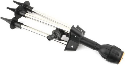 Avelena | Automatischer Rotierender Gartensprinkler mit Einziehbarem Stativ für den Garten