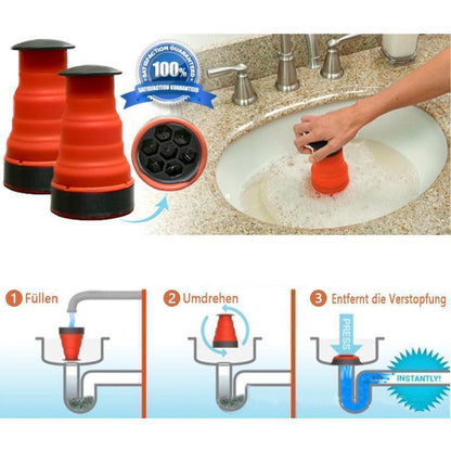 Avelena | Bequee Rohrreiniger, Abflussreiniger Saugglocke