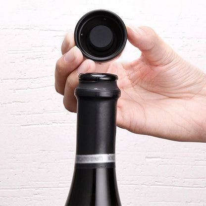 Avelena | Wiederverwendbarer auslaufsicherer Silikondichtungsverschluss für Champagner- und Weinflaschen