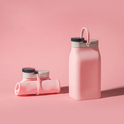 Avelena | Tragbare Silikon-Wasserflasche, mit hitzebeständigem Design, leicht zu reinigen, faltbar, große Kapazität und lebensmittelechtem Silikon, für Reisen, Sport, Camping und mehr