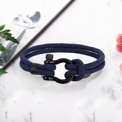 Avelena | Nautisch Gewebtes Taustrick Armband