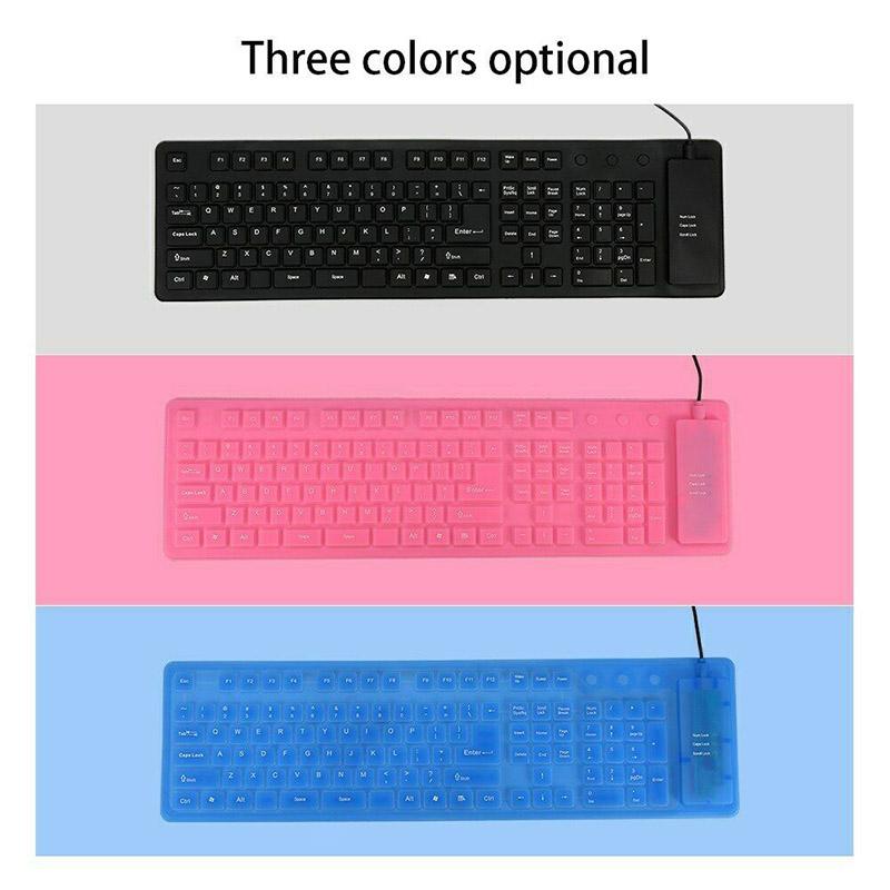 Avelena | Tragbare Silikon Tastatur