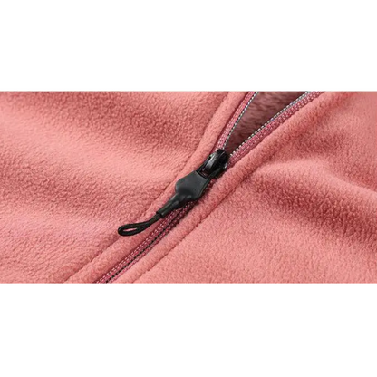 Avelena | Leichte Damen-Zip-Jacke, Perfekt für Draußen, Fleece-Weste