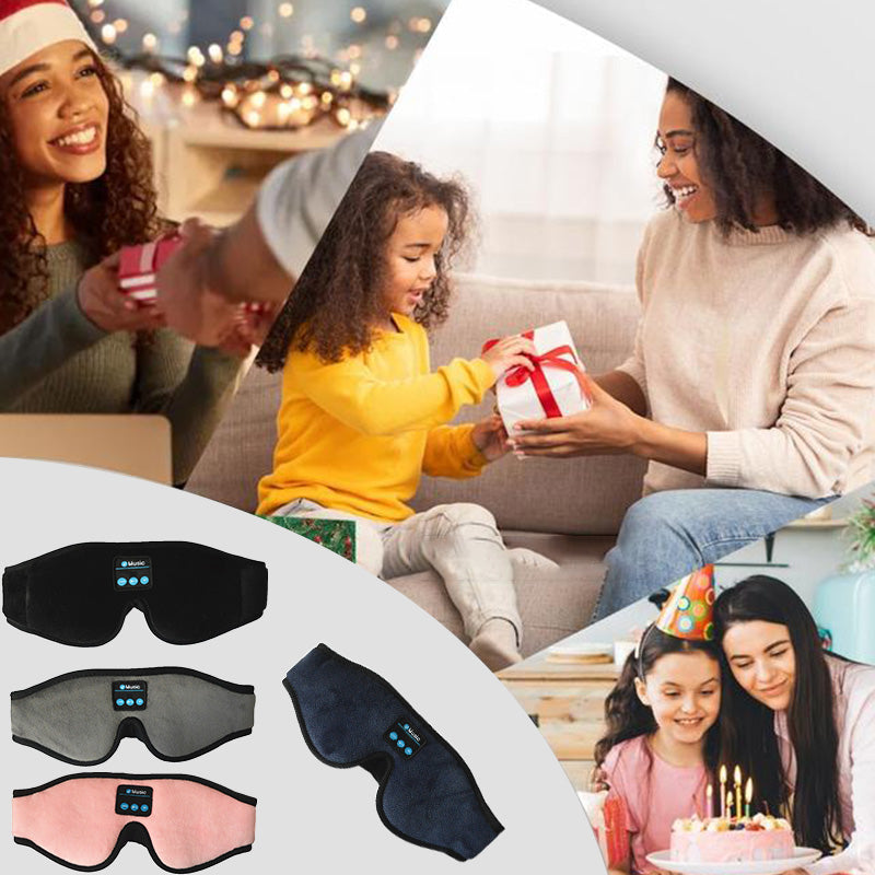 Avelena | Bluetooth Musik Schlaf Augenmaske🎄Perfektes Weihnachtsgeschenk🎄