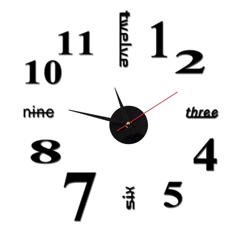 Avelena | Diy Schlagfreie Wanduhr