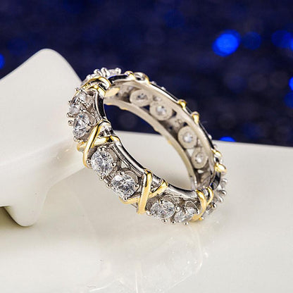 Avelena | Dichroic Inlay Zirkon Ring Erfolg