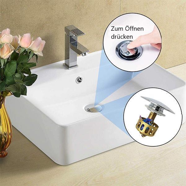 Avelena | 2-in-1-Badewannenstopfen und -filter
