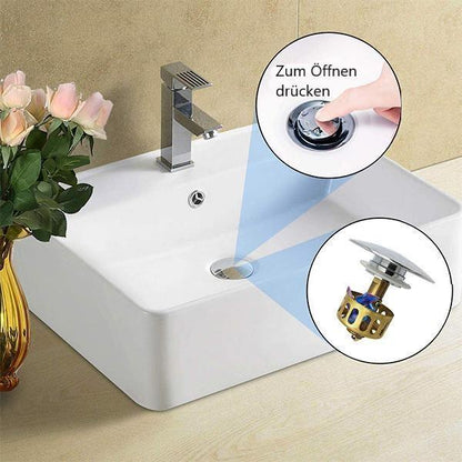 Avelena | 2-in-1-Badewannenstopfen und -filter