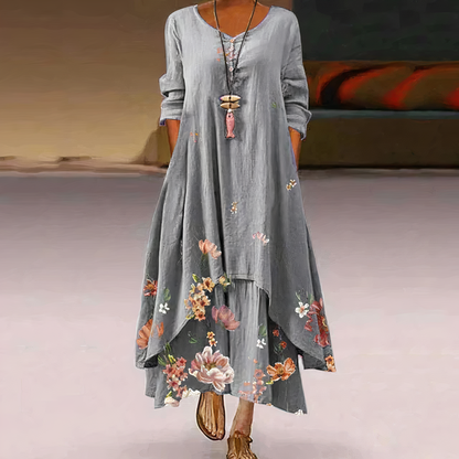 Avelena | Elegante katoenen Jurk