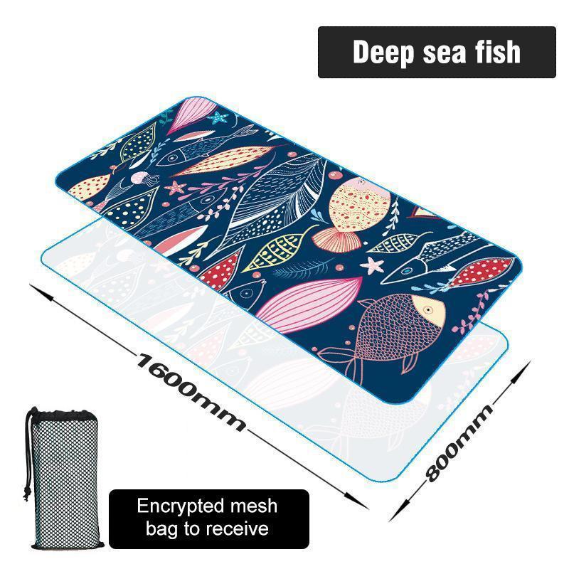 Avelena | Polyester Strandtuch - Schnelltrocknend, Sandfrei