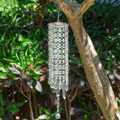 Avelena | Aurora Kristallglas Windspiel