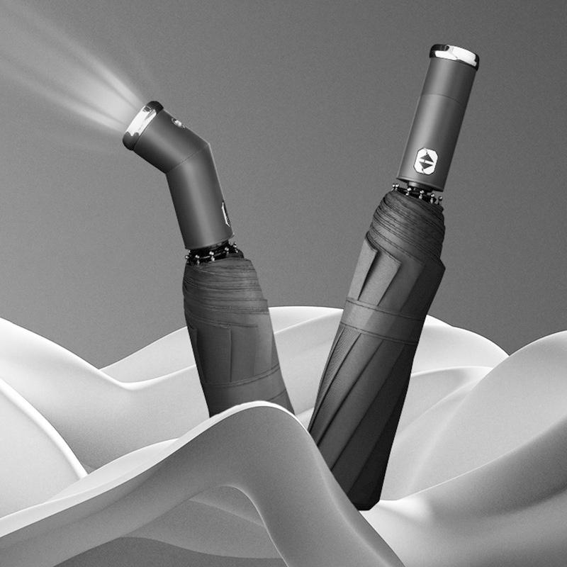 Avelena | Led Winddicht Sonnen- und Regenschirm