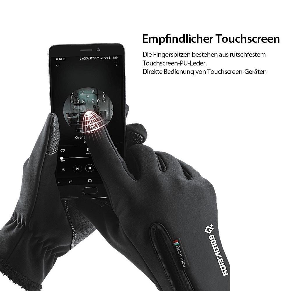 Avelena | Warme wasserdichte Touchscreen-Handschuhe mit Futter