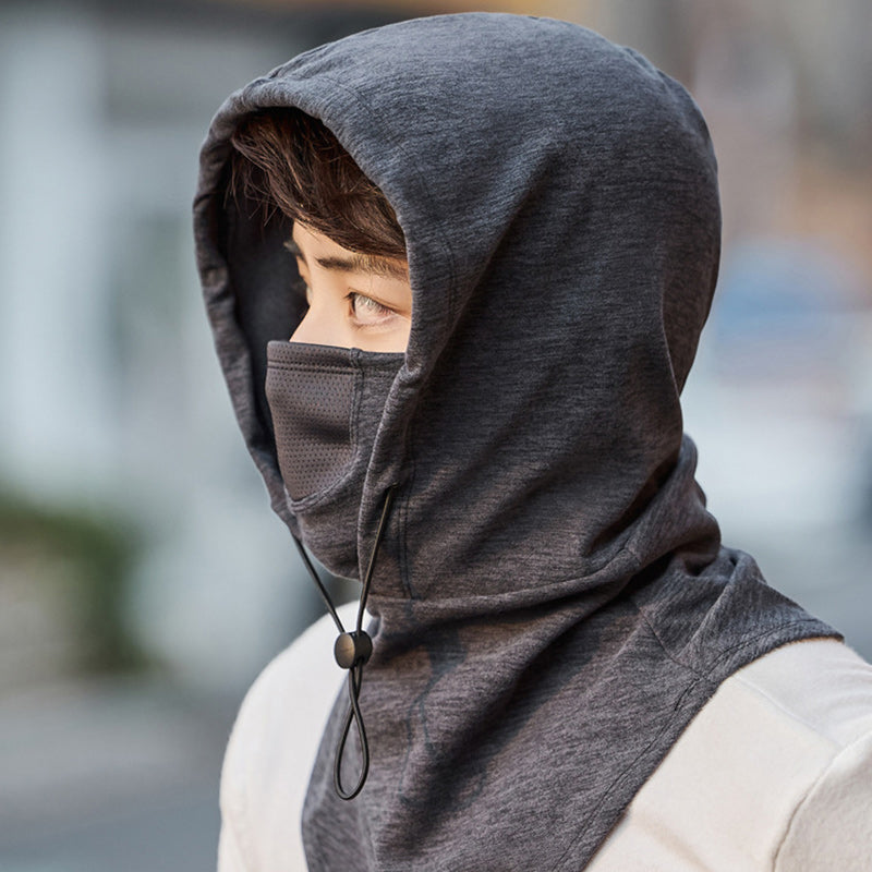 Avelena | Hooded Face Mask mit Nackenwärmer für das Radfahren