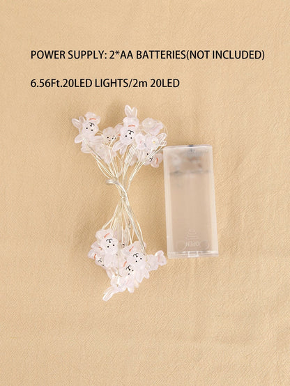 Avelena | 20 LED 2M Kaninchen Lichterkette - Neuheitsbeleuchtung