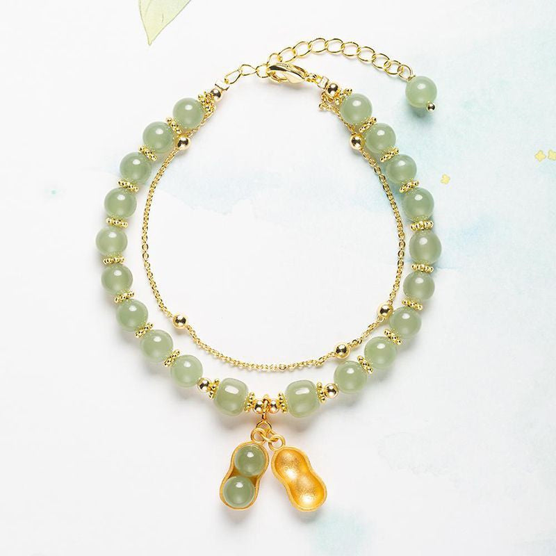 Avelena | Kette Natürliche Jade Armband