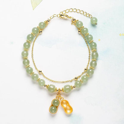 Avelena | Kette Natürliche Jade Armband