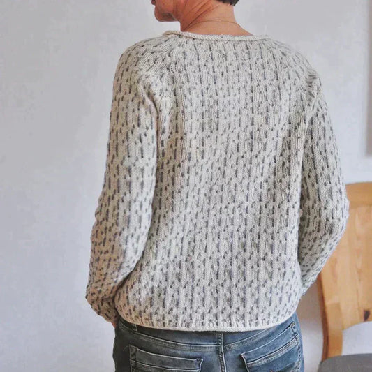 Avelena - Elegante Graue Pullover