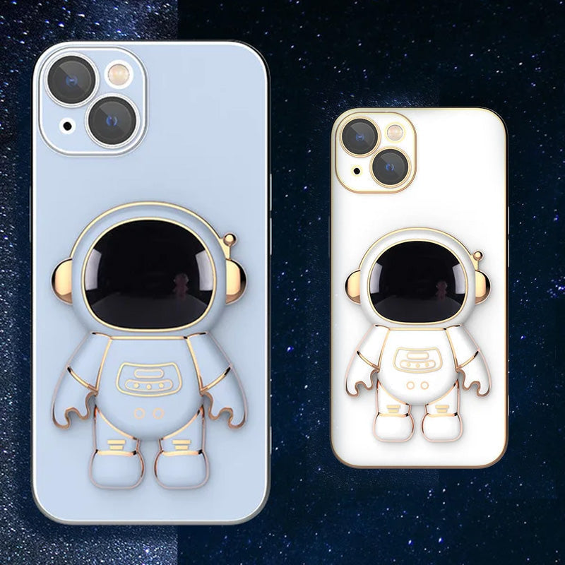Avelena | Plating Astronaut Verstecktes Stativ Etui Hülle Für Iphone