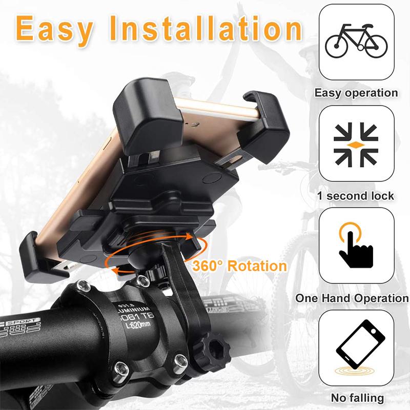 Avelena | Automatischer Fahrradtelefon-Halter