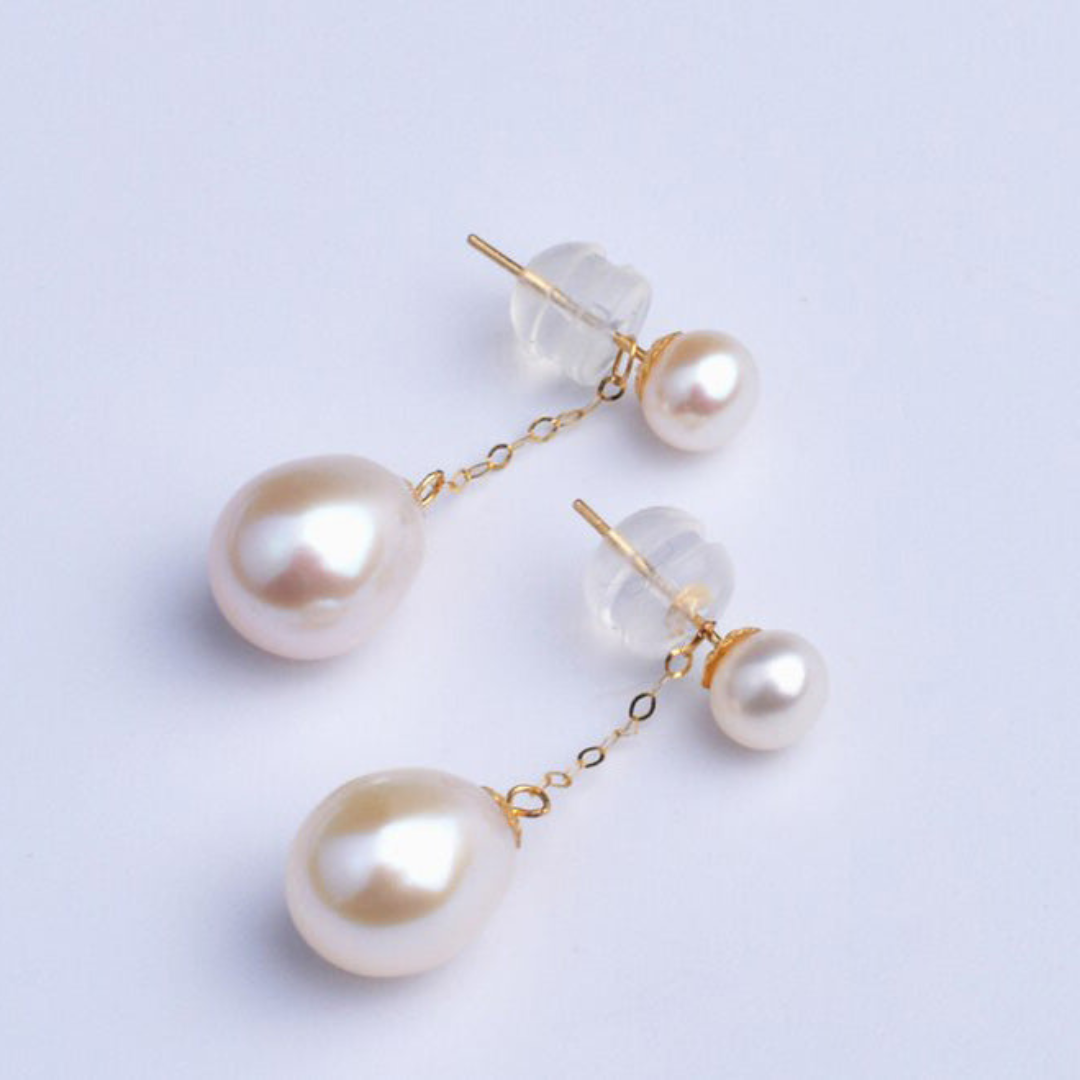 Avelena | Perlenohrringe Elegante Luxusaccessoires