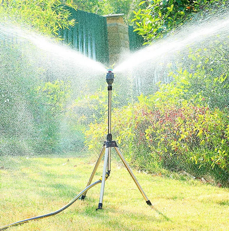 Avelena | Aquasprout Garten Sprinkler 360 Effizientes Bewässern Zeit und Mühe sparen