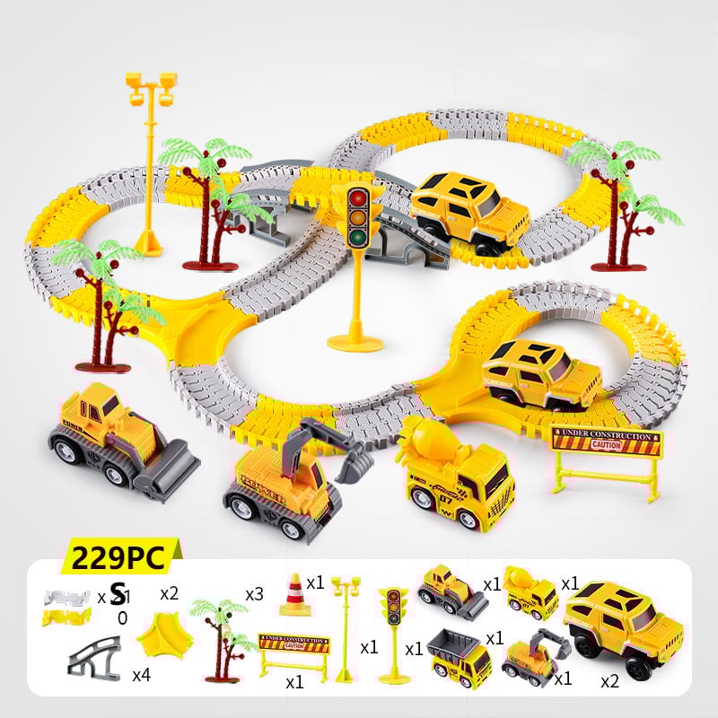 Avelena | Kletshuts Flexibletrack Flexibles Schienenset Spielzeug