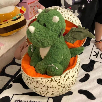 Avelena | Plüsch Dinosaurier + Eierschale - Klein