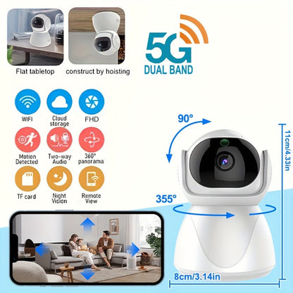 Avelena | WatchGuard | Innenraum-Wi-Fi-Kamera mit automatischer Tonverfolgung