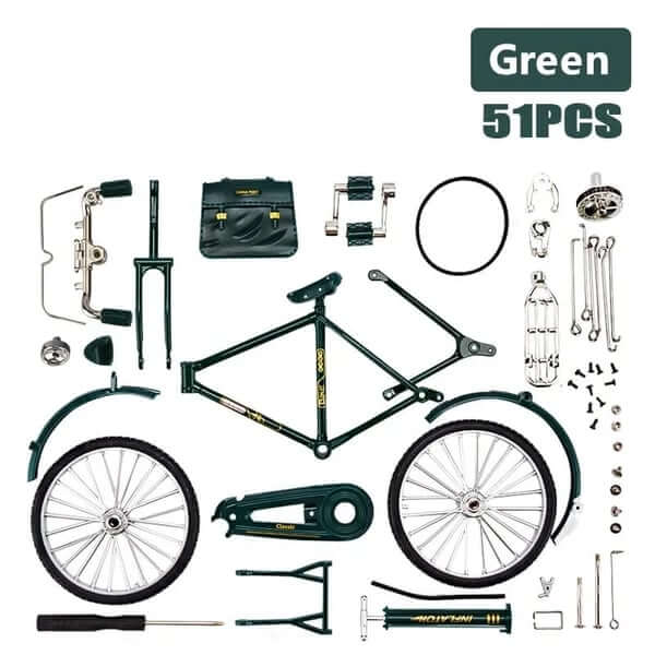 Avelena | Diy Retro Fahrradmodell Bausatz Nostalgisches Deko-Objekt
