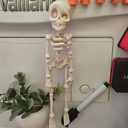 Avelena | 3D-gedruckte Vintage-Skelett-Magnetfigur 🎃