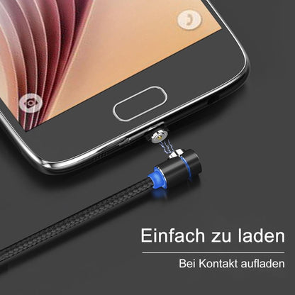 Avelena | Bequee 3 in 1 magnetisches Ladekabel für Lightning, Micro und Type C, 2m