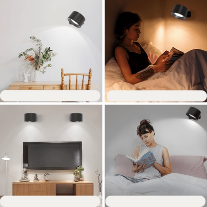 Avelena | Versalampe | Kabellose Wandleuchte mit Flexiblem Design