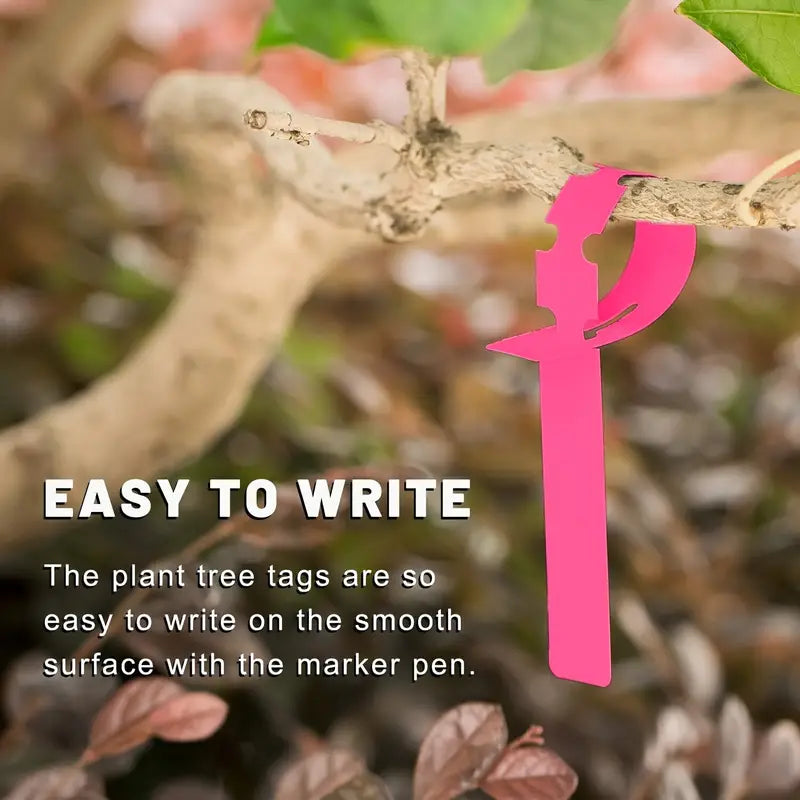 Avelena | Wiederverwendbare Pflanzenetiketten aus Kunststoff für Garten und Baummarkierung