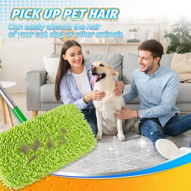 Avelena | Chenille Mop Nachfüllpads für den Hausgebrauch – Ersatzmoppköpfe für die Bodenreinigung