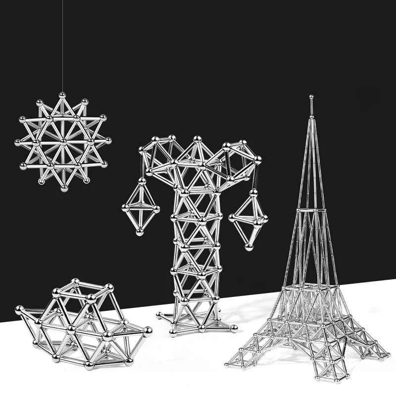Avelena | Magnetisches Bauspielzeug-Set mit Stäben und Bällen