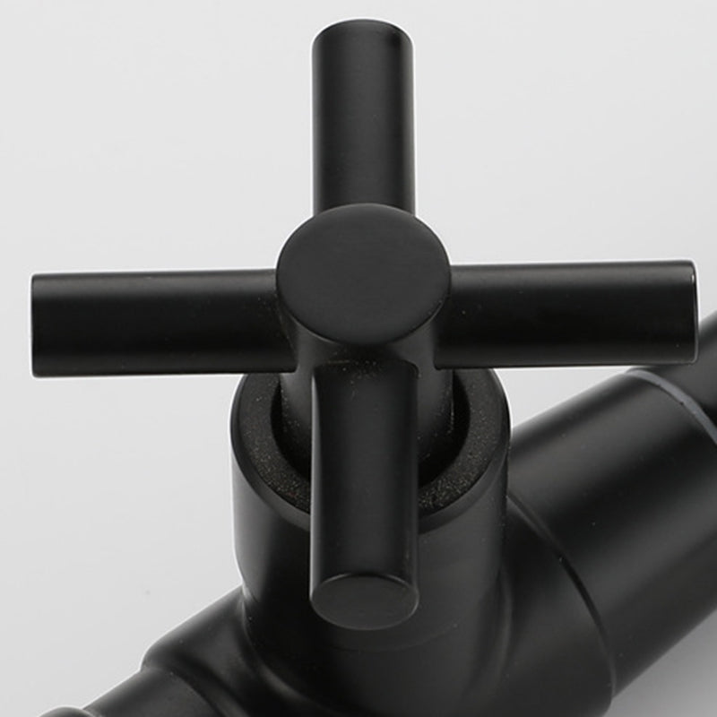 Avelena | Modern 1-Hand Waschbeckenarmatur 1 Loch Wandmontierte Badezimmerarmatur