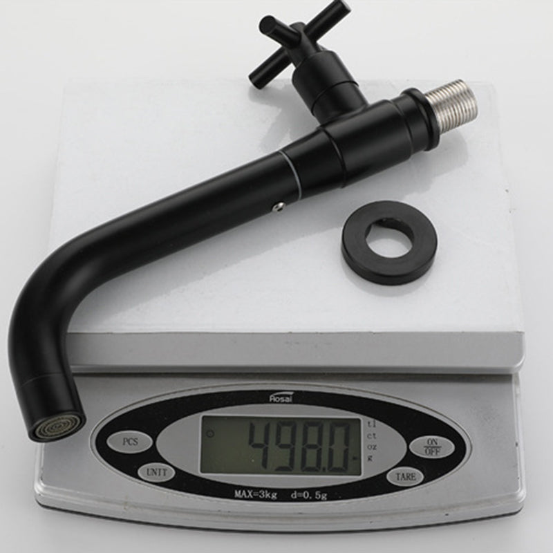 Avelena | Modern 1-Hand Waschbeckenarmatur 1 Loch Wandmontierte Badezimmerarmatur