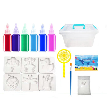 Avelena | Magisches Wasser ELF, Kinder Handgemachtes Aqua Gel Sensorisches Spielzeug Set