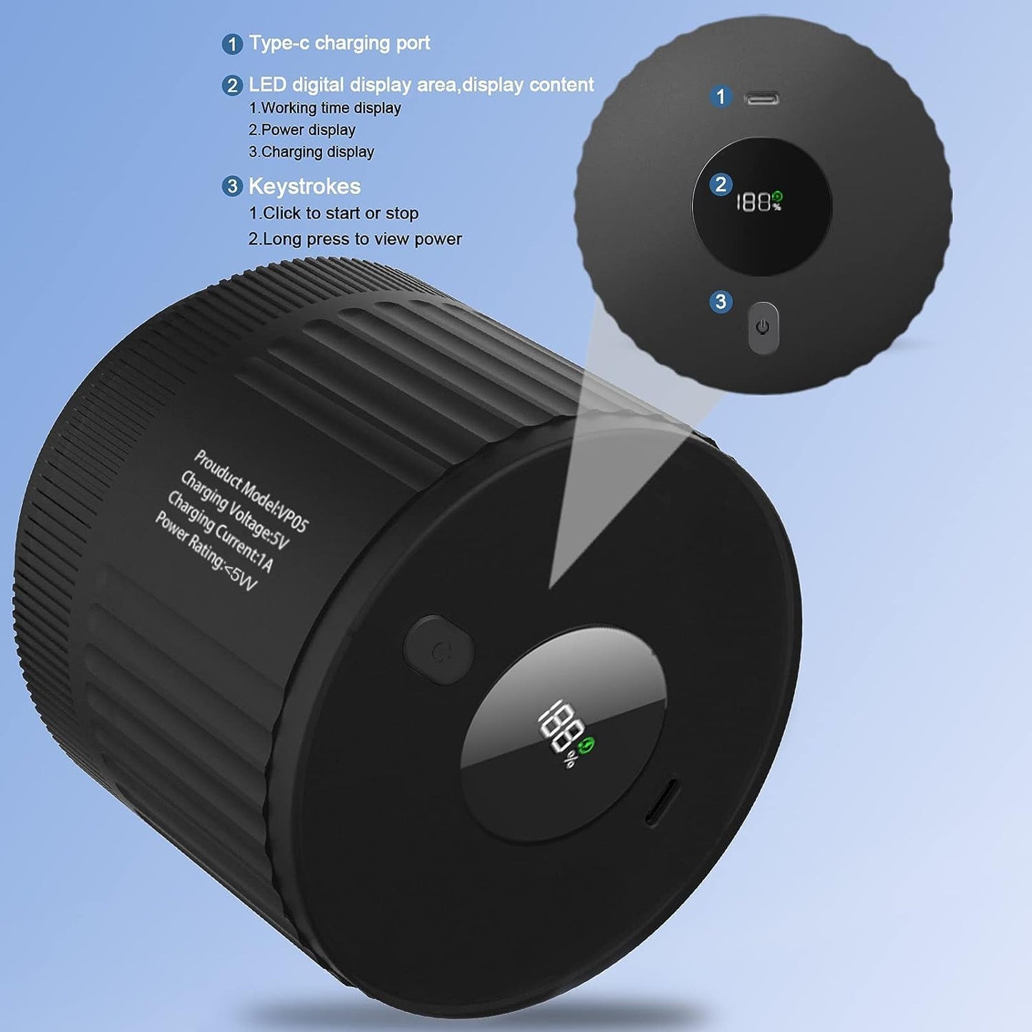 Avelena | Elektrisches Mason Jar Vakuumierer Set - Bewahre Frische Schnell!