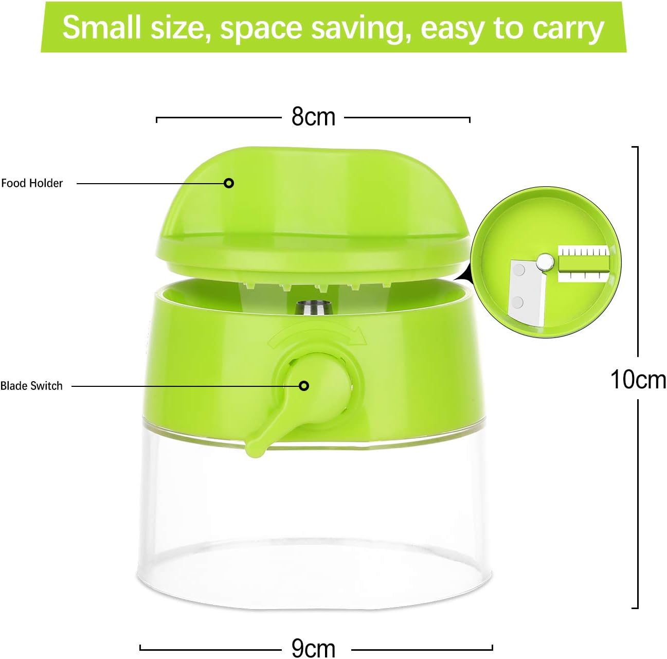 Avelena | 4-In-1 Zoodle Maker – Gemüse Spiral Schneider