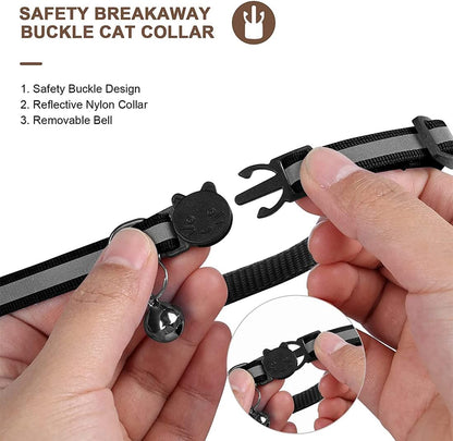 Avelena | Katzen GPS Tracker Halsband | Schnellverschluss, reflektierendes Design & strapazierfähig für Outdoor-Sicherheitsabenteuer