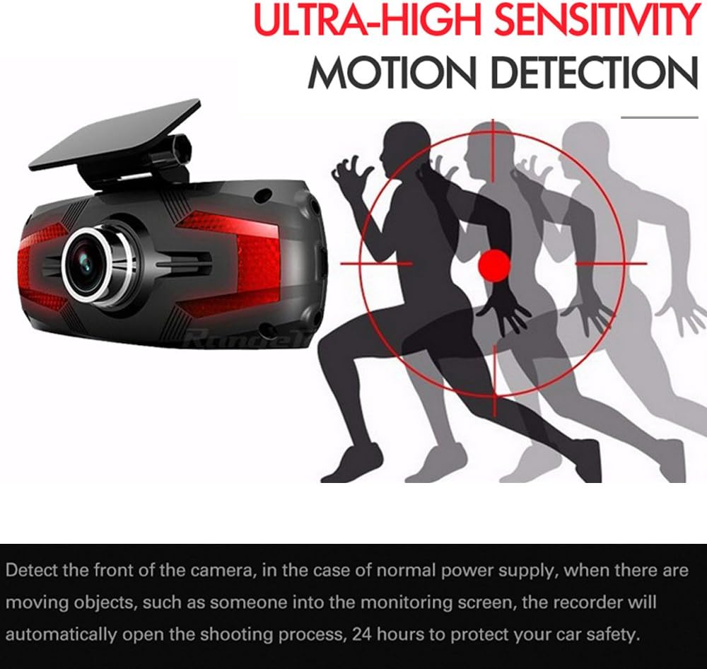 Avelena | Dual-Kamera-Dashcam 2,7" LCD mit 170° Weitwinkel und Rückansicht