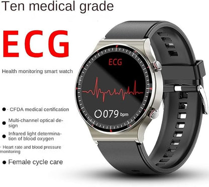 Avelena | CardioSense – Medizinische ECG-Smartwatch mit Osram-Sensor & 24/7 Gesundheitsüberwachung