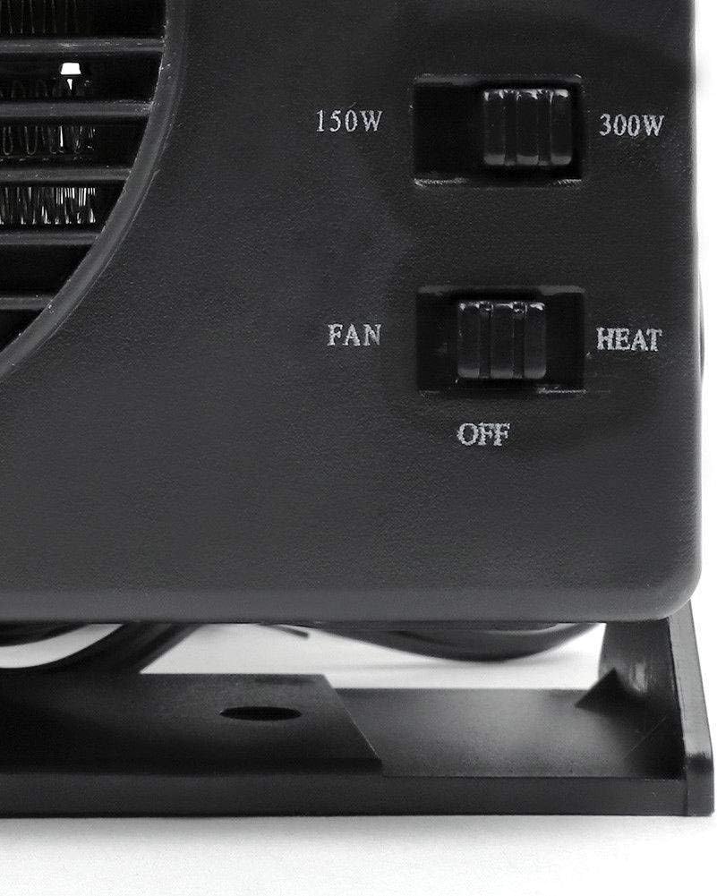 Avelena | 12V Keramischer Autoheizlüfter | 150W-300W Tragbarer Ventilator mit automatischem Thermostat für den Wintereinsatz in Fahrzeugen