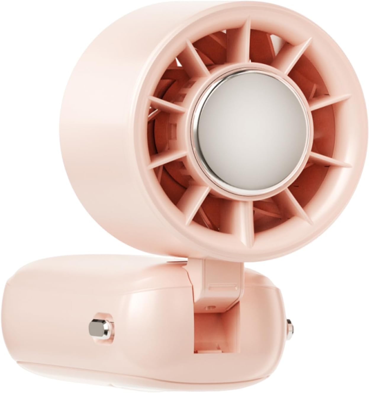 Avelena | Tragbarer faltbarer Handventilator mit LED-Anzeige 100 Geschwindigkeiten