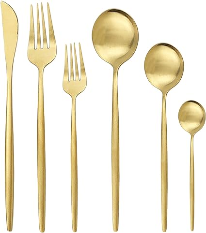 Avelena 36-teilige Edelstahl Besteckset – Elegantes & Langlebiges Design