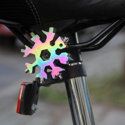 Avelena | 18-in-1 Edelstahl Schneeflocken Multi-tool
