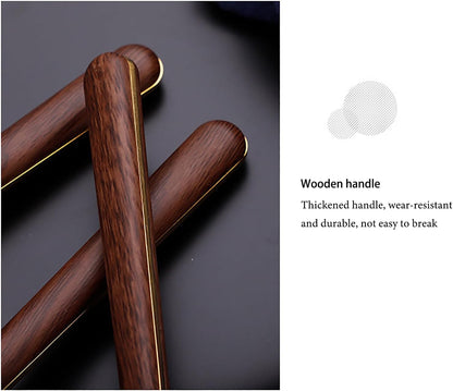 Avelena | Edelstahl Holzgriff Besteckset
